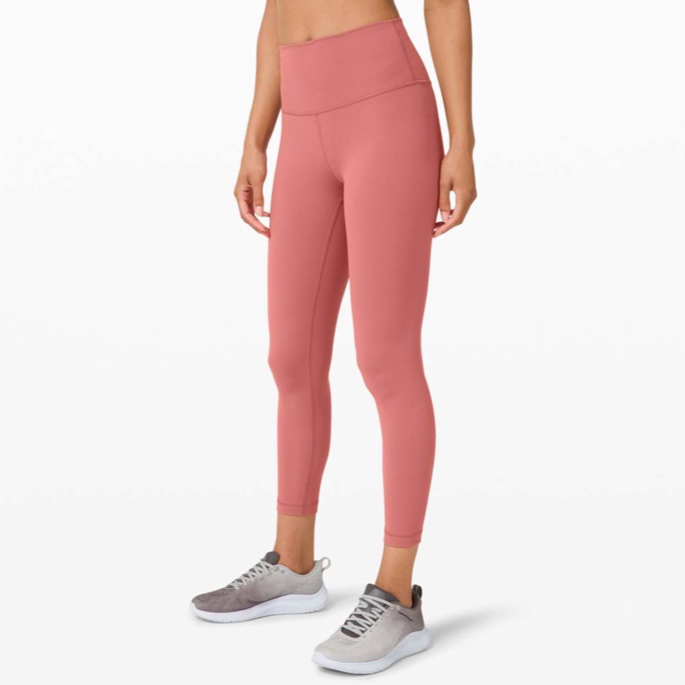 Lululemon | Wunder Train High Rise Tight 25" Brier Rose Size 4
